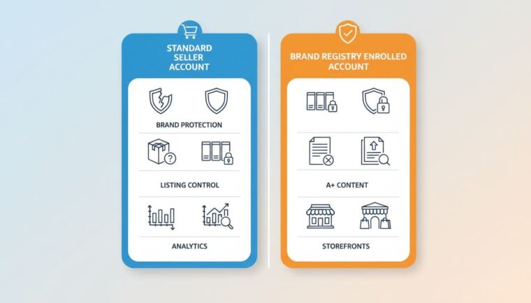 What Amazon Brand Registry is, and how it is different from a regular seller account