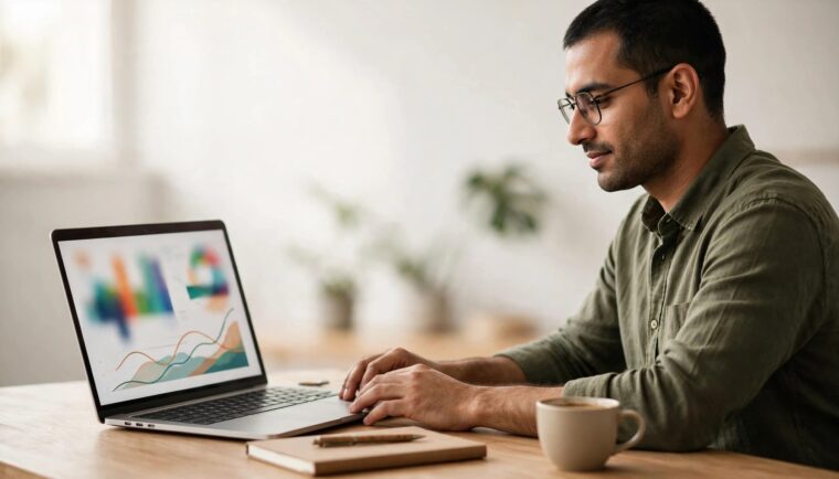 Indian D2C marketer analyzing Google and Facebook Ads performance data