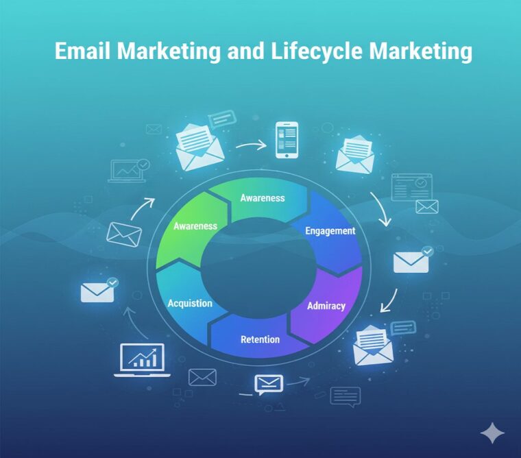 Email marketing and lifecycle marketing
