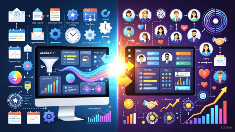 Marketing automation and CRM-driven campaigns