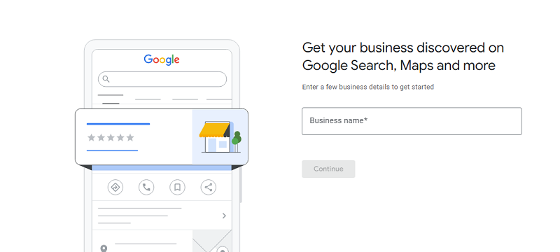 Enter your business name