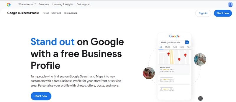 Go to Google Business Profile Manager