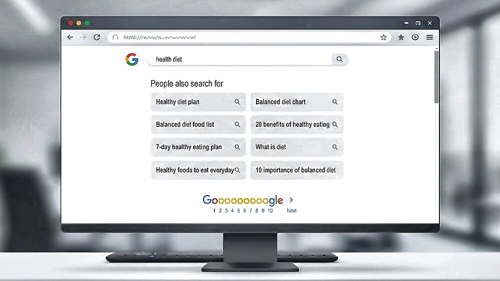People Also Search For on Desktop