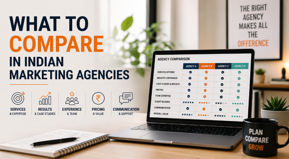 What to Compare in Indian Marketing Agencies
