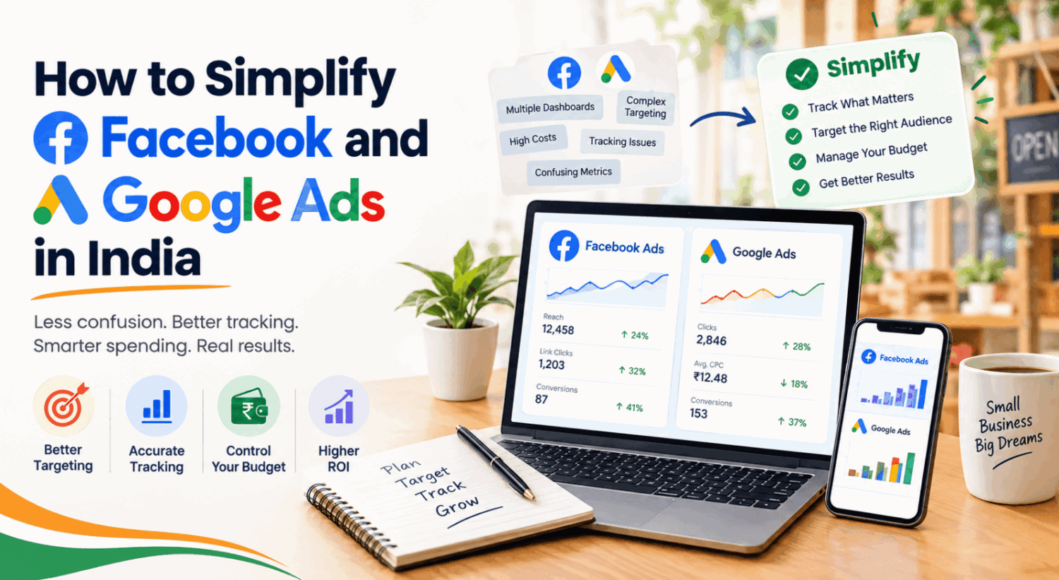 How to Simplify Facebook and Google Ads in India