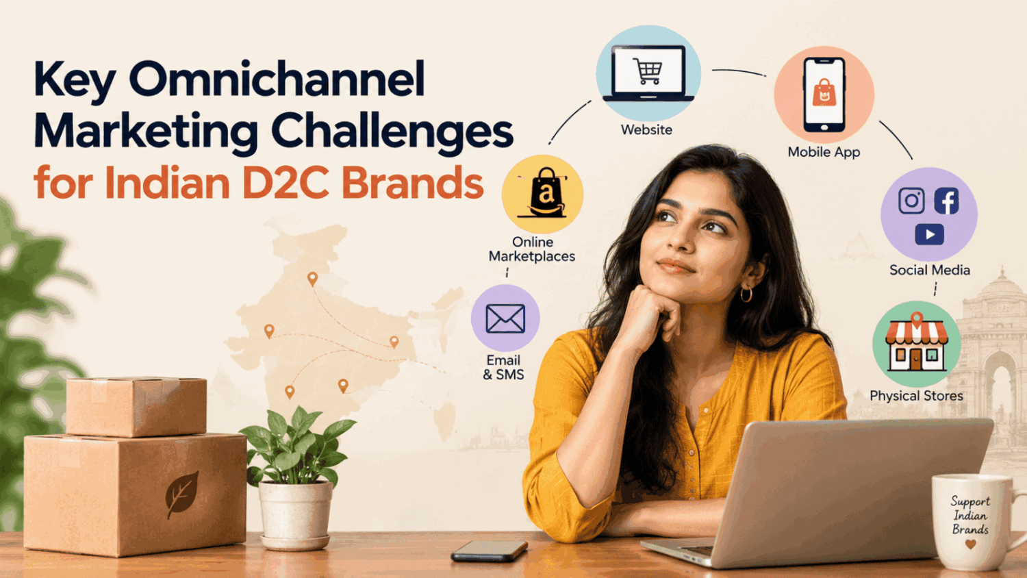 Key Omnichannel Marketing Challenges for Indian D2C Brands
