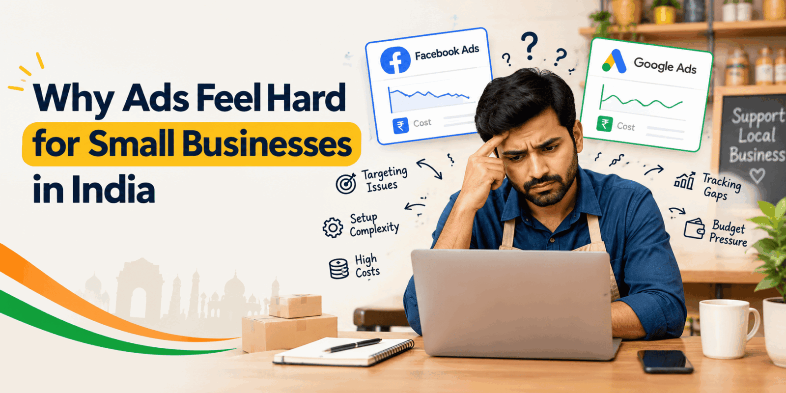 Why Ads Feel Hard for Small Businesses in India